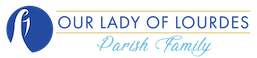 Our Lady of Lourdes Parish Family | Dunedin, Florida Logo